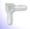 Hose Barb Fittings, Elbow, PP, 10pk