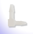 Hose Barb Fittings, Elbow Reducer, PP, 10pk
